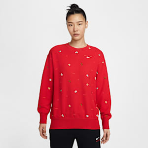 NIKE レディース スウェット Lサイズ 長袖 オーバーサイズ NIKE公式】ナイキ スポーツウェア LNY ウィメンズ オーバーサイズド